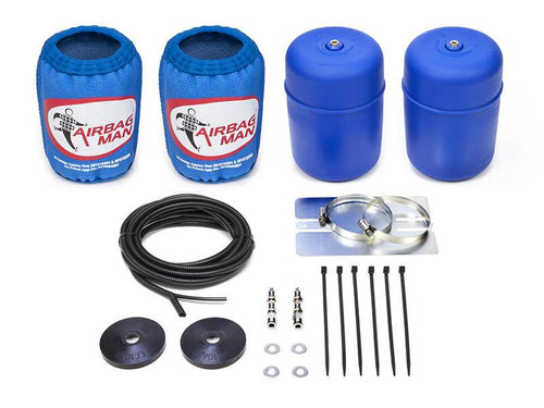 AIRBAG MAN AIR SUSPENSION HIGH PRESSURE HELPER KIT FOR COIL SPRINGS TO SUIT MITSUBISHI PAJERO SPORT QE (KS) 15-18 (CR5031HP)