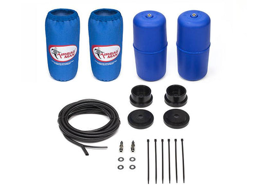 AIRBAG MAN AIR SUSPENSION HIGH PRESSURE HELPER KIT FOR COIL SPRINGS TO SUIT NISSAN PATHFINDER R51 Jul.05-Dec.13 RAISED 40-50mm (CR5077HP)