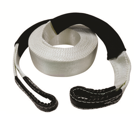 ROADSAFE SNATCH STRAP - 8000kg (SB602) WHITE/BLACK